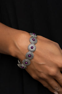 Welcome to the Color Wheel - Purple Bracelet – Paparazzi Accessories