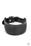 Drifter Discovery - Black Bracelet – Paparazzi Accessories