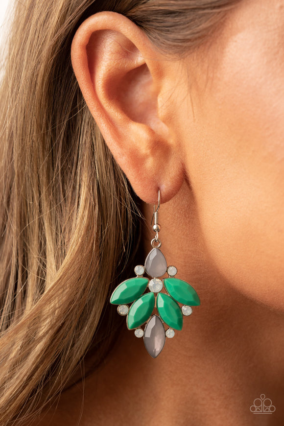 Fantasy Flair - Green Earrings – Paparazzi Accessories