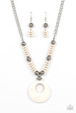 Oasis Goddess - White Necklace – Paparazzi Accessories