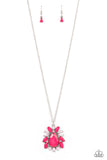 Indie Icon - Pink Necklace - Paparazzi Accessories
