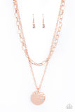 Highlight of My Life - Copper Necklace – Paparazzi Accessories