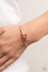 Did I FLUTTER? - Copper Bracelet – Paparazzi Accessories