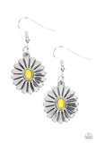 Delectably Daisy - Yellow Earrings – Paparazzi Accessories