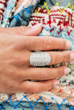 Teeming With Texture - Silver Ring – Paparazzi Accessories