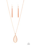 Yacht Ready - Copper Necklace - Paparazzi Accessories