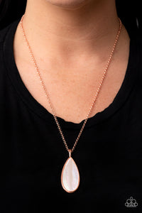 Yacht Ready - Copper Necklace - Paparazzi Accessories