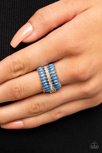 Cinematic Couture - Blue Ring – Paparazzi Accessories