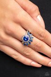 Ravishing Radiance - Blue Ring – Paparazzi Accessories