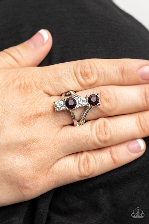 Duplicating Dazzle - Purple Ring – Paparazzi Accessories