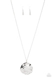 Boom and COMBUST - White Necklace - Paparazzi Accessories