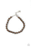 Charm School Shimmer - Orange Bracelet – Paparazzi Accessories
