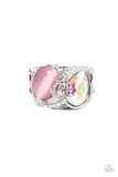 SELFIE-Indulgence - Pink Ring - Paparazzi Accessories
