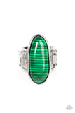 Eco Expression - Green Ring – Paparazzi Accessories