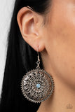 Spellbinding Botanicals - Blue Earrings – Paparazzi Accessories