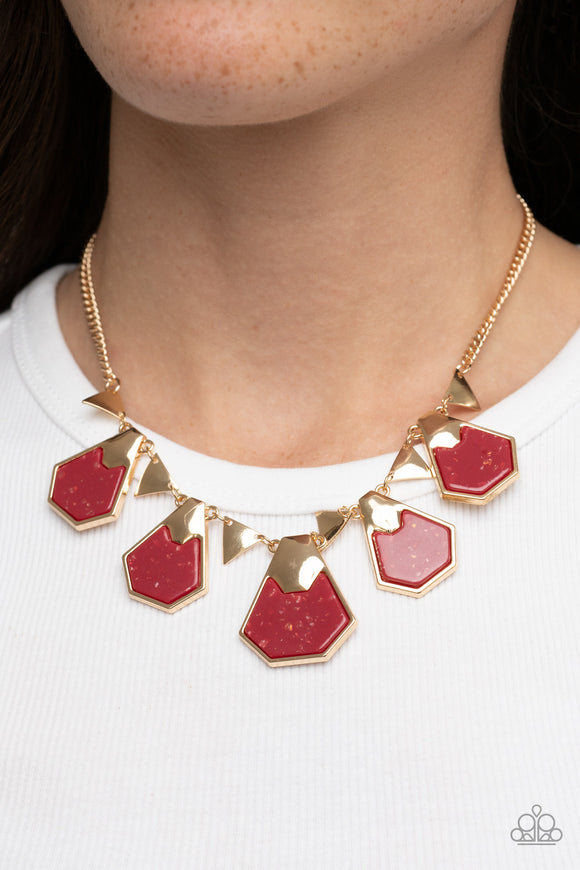 Extra Exclusive - Red Necklace – Paparazzi Accessories