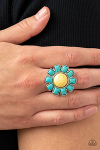 Mojave Marigold - Yellow Ring - Paparazzi Accessories