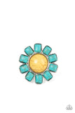 Mojave Marigold - Yellow Ring - Paparazzi Accessories