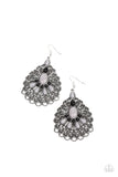 Peacock Prance - Silver Earrings – Paparazzi Accessories