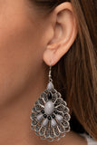 Peacock Prance - Silver Earrings – Paparazzi Accessories