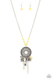 Making Memories - Yellow Necklace – Paparazzi Accessories