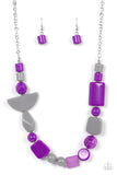 Tranquil Trendsetter - Purple Necklace – Paparazzi Accessories
