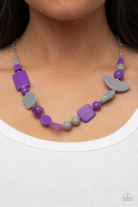 Tranquil Trendsetter - Purple Necklace – Paparazzi Accessories