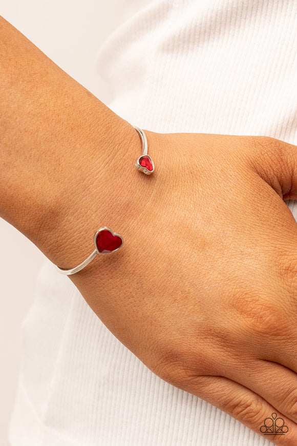 Unrequited Love - Red Bracelet – Paparazzi Accessories