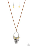 Paradise Pageantry - Yellow Necklace – Paparazzi Accessories