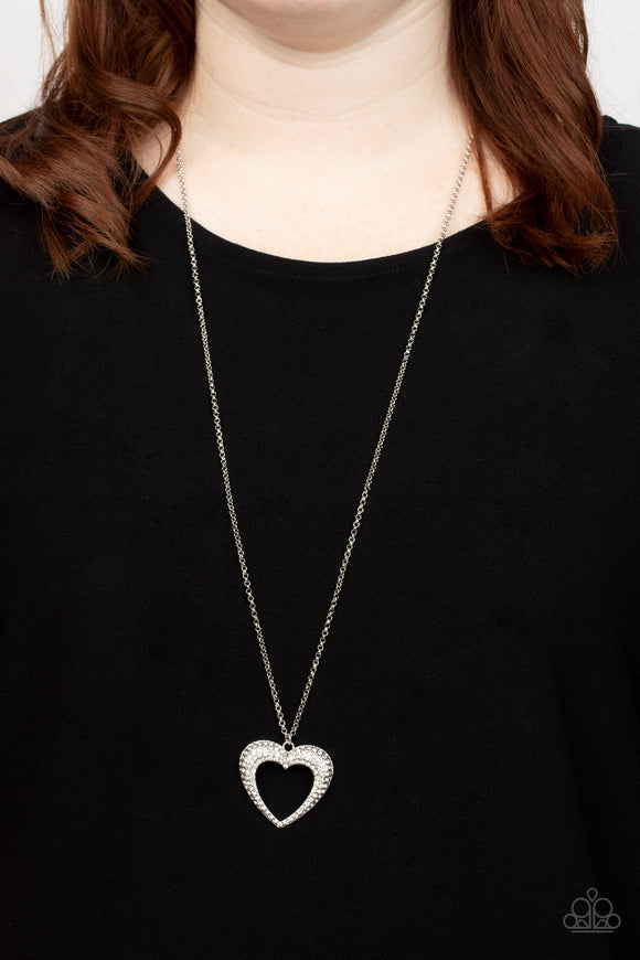 Cupid Charisma - White Necklace – Paparazzi Accessories	