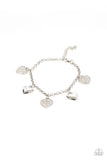 Lusty Lockets - White Bracelet – Paparazzi Accessories
