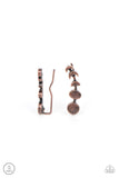 Its Just a Phase - Copper Earrings – Paparazzi Accessories