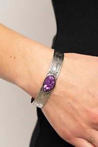 Gobi Glyphs - Purple Bracelet – Paparazzi Accessories