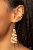 Urban Delirium - Brown Earrings – Paparazzi Accessories