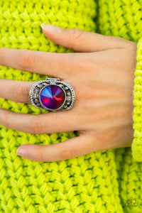 Galactic Garden - Pink Ring – Paparazzi Accessories