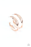 Curvy Charmer - Rose Gold Earrings – Paparazzi Accessories