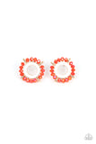 Nautical Notion - Orange Earrings – Paparazzi Accessories