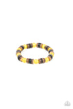 Durango Drifter - Yellow Bracelet - Paparazzi Accessories