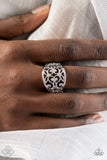 WISTFUL Thinking - Silver Ring - Paparazzi Accessories