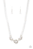 Royal Renditions - White Necklace – Paparazzi Accessories