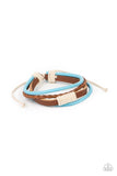 Trail Scout - Blue Bracelet - Paparazzi Accessories