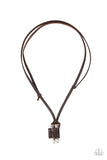 On the Lookout - Brown Necklace – Paparazzi Accessories