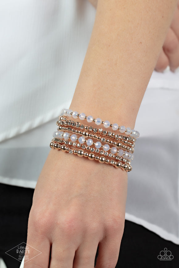 ICE Knowing You - Rose Gold Bracelet – Paparazzi Accessories