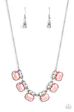 Interstellar Inspiration - Pink Necklace - Paparazzi Accessories