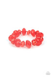 Keep GLOWING Forward - Red Bracelet – Paparazzi Accessories