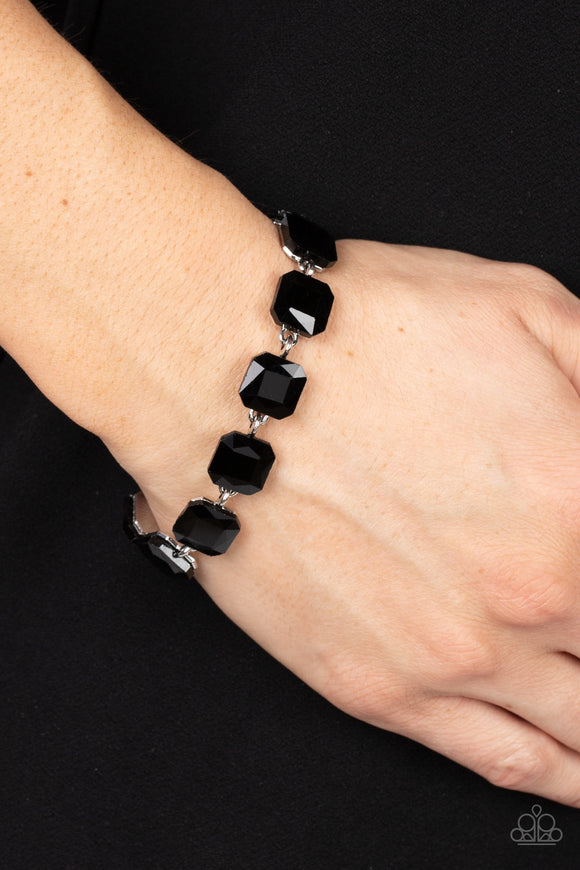 Mind-Blowing Bling - Black Bracelet – Paparazzi Accessories