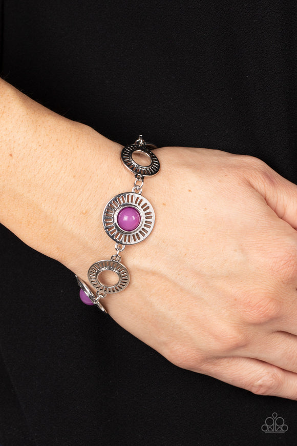 Coastal Charmer - Purple Bracelet – Paparazzi Accessories
