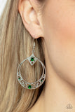 Royal Resort - Green Earrings – Paparazzi Accessories