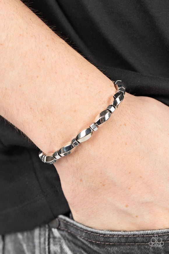 Magnetic Mantra - Silver Bracelet – Paparazzi Accessories