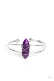 Terra Transcendence - Purple Bracelet - Paparazzi Accessories
